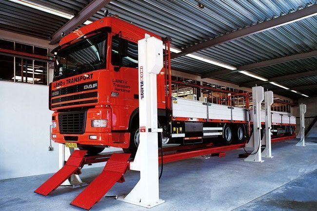 Stertil-Koni richt zich op Heavy Duty Vehicle Lifts