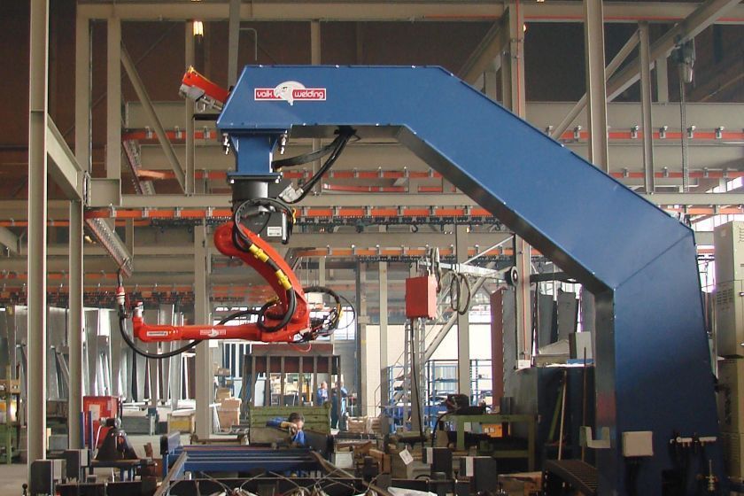 Stertil-Koni lasrobot voor dock en laadperron-producten